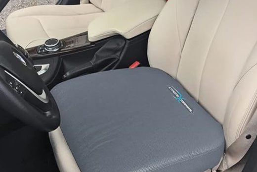 In the car